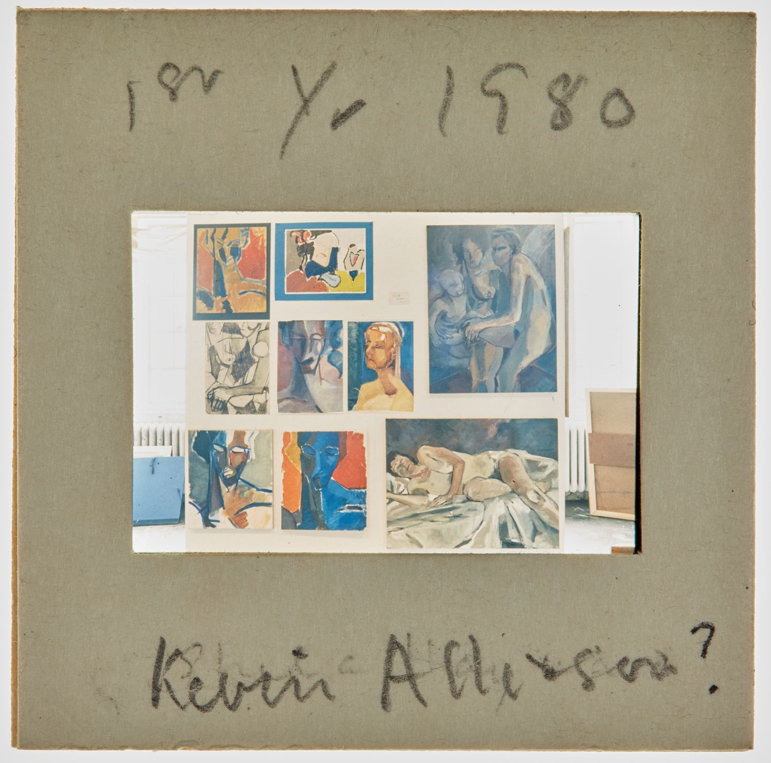 1980 2nd Year Degree Show Slide - 'Kevin Allison'