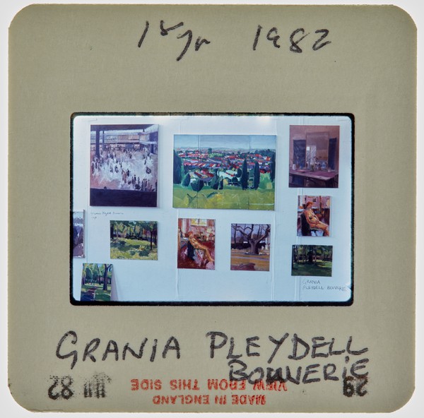 1982 1st Year Summer Exhibition Slide - 'Grania Pleydell Bouverie'