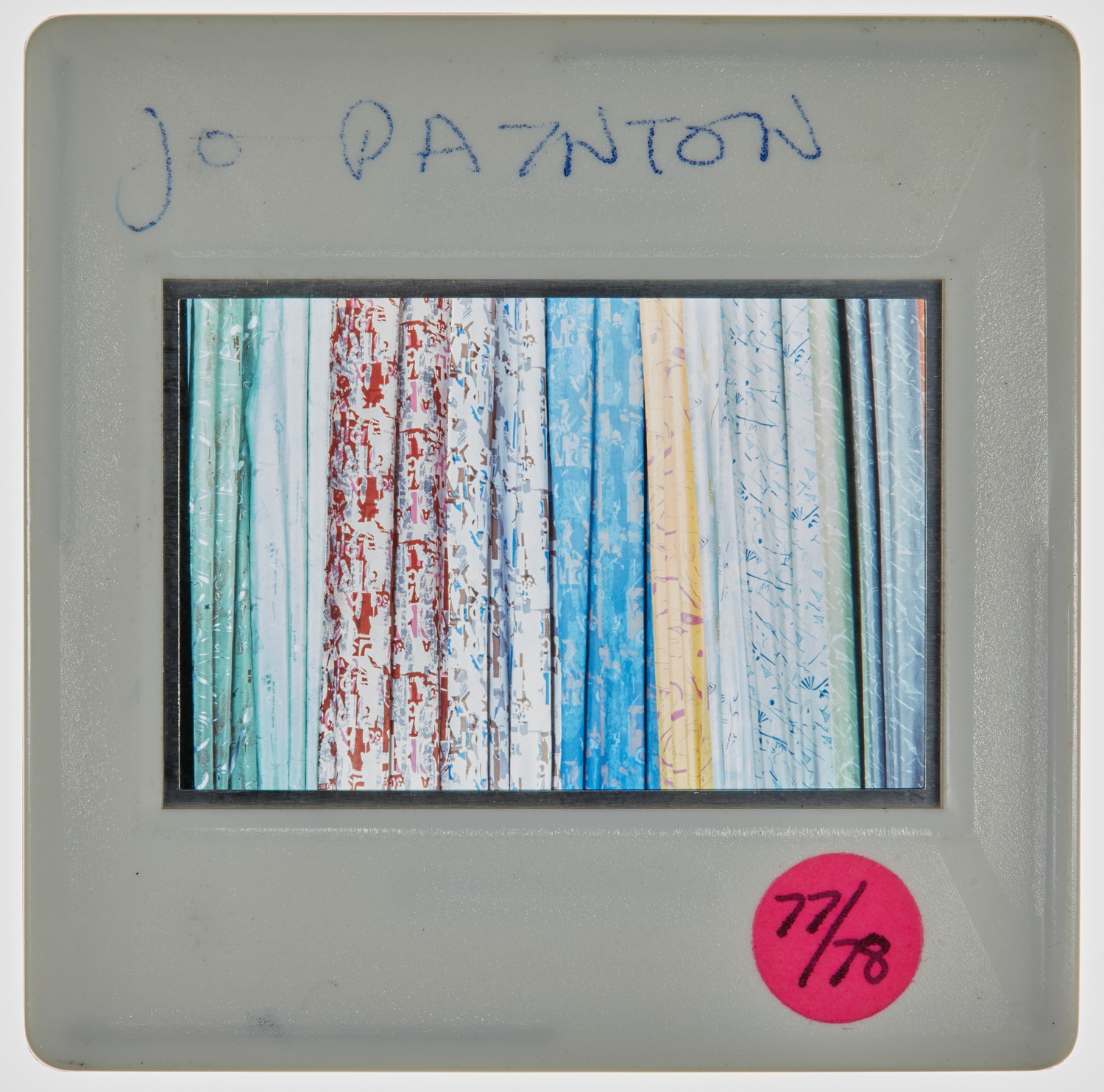 1978 3rd Year Degree Show Slide - 'Jo Paynton'