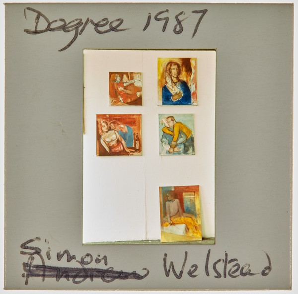 1987 BA Degree Show Slide - 'Simon Welstead'