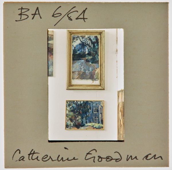 1984 BA Degree Show Slide - 'Catherine Goodman'