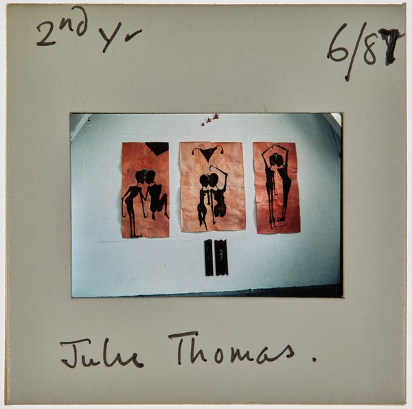 1987 2nd Year Degree Show Slide - 'John Thomas'
