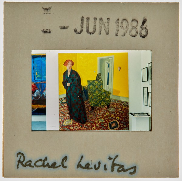 1986 BA Degree Show Slide - 'Rachel Levitas'