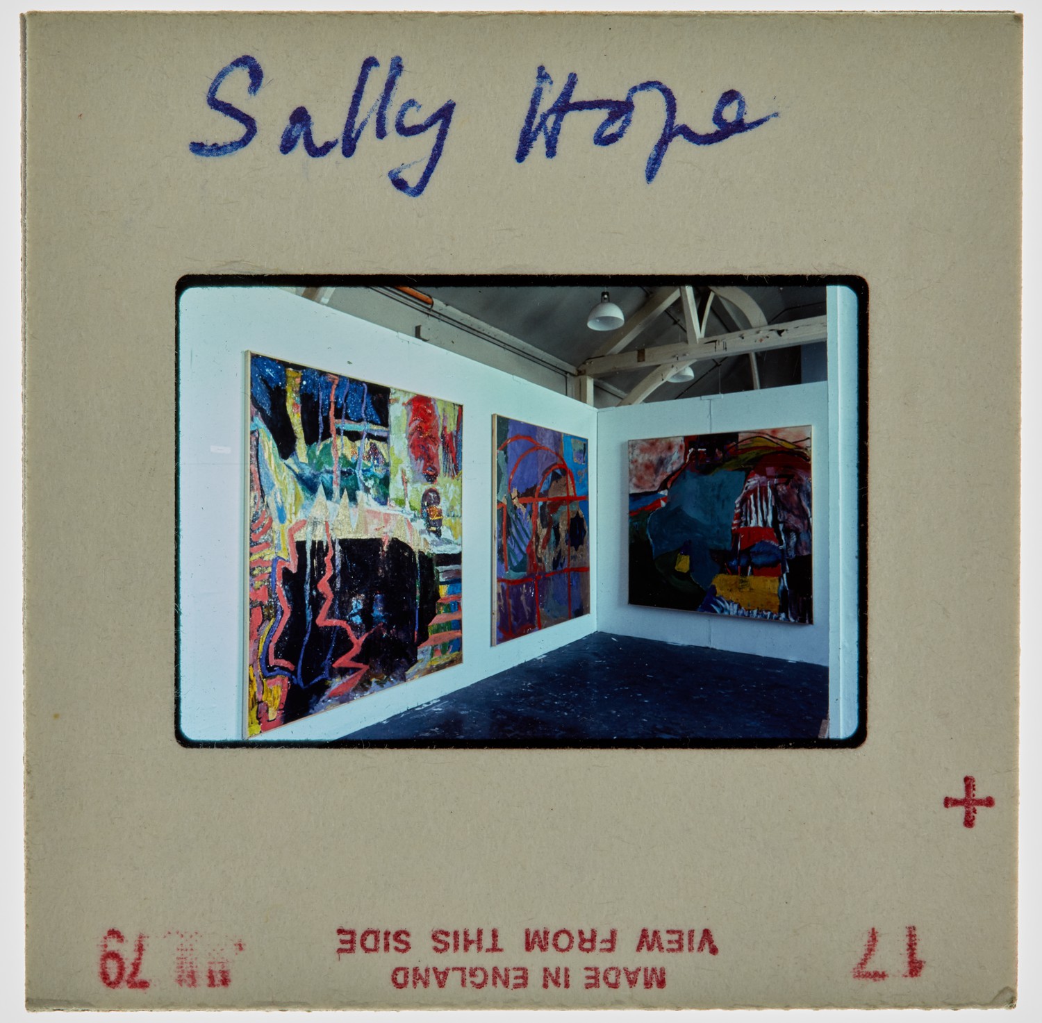 1979 BA Degree Show Slide - 'Sally Hope'