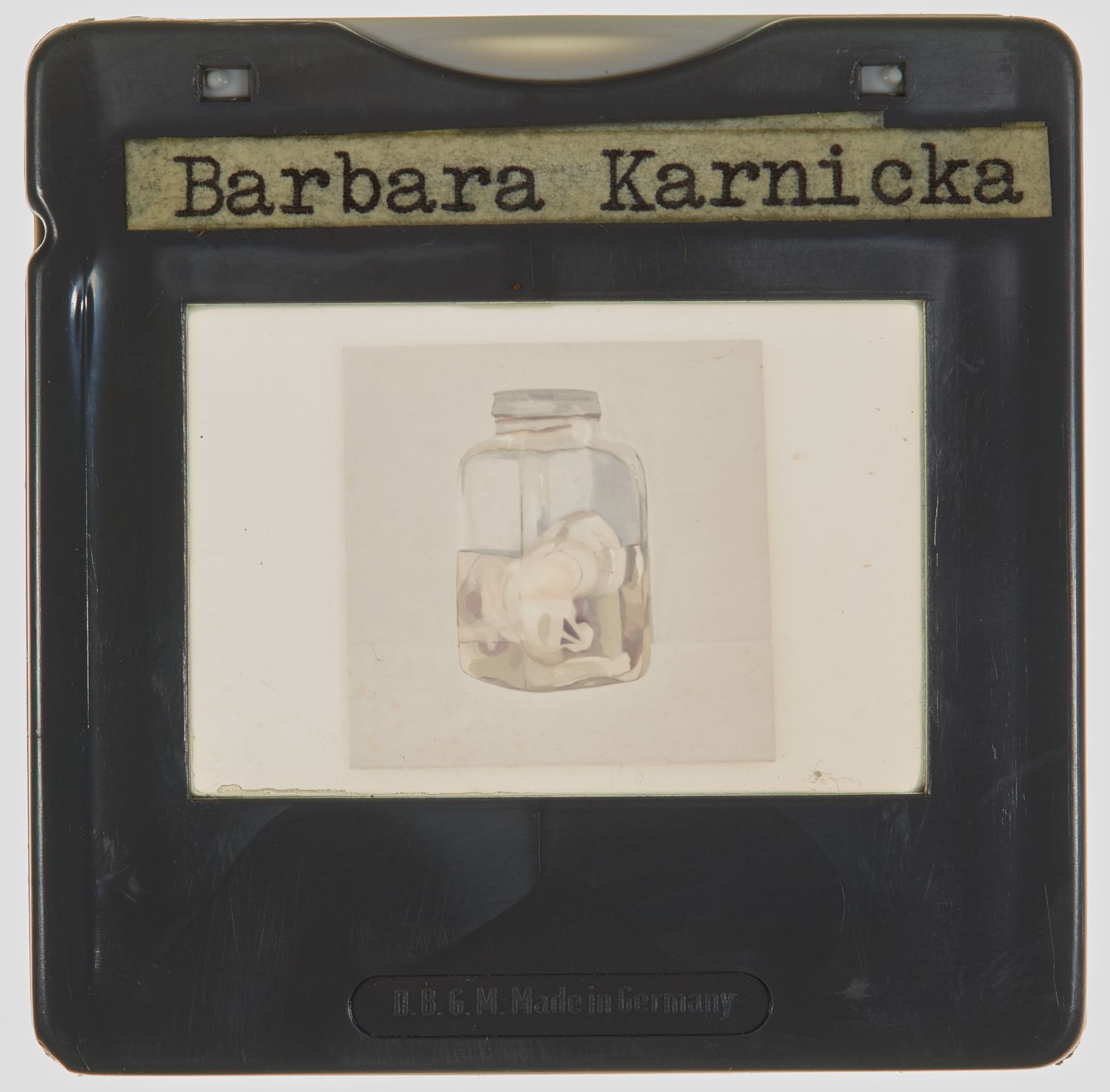 1970 Diploma in Painting Degree Show Slide - 'Barbara Karnicka'