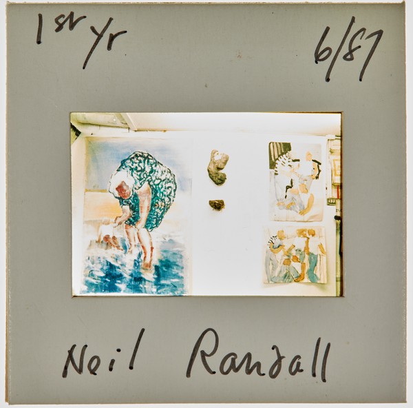 1987 1st Year Degree Show Slide - 'Neal Randall'