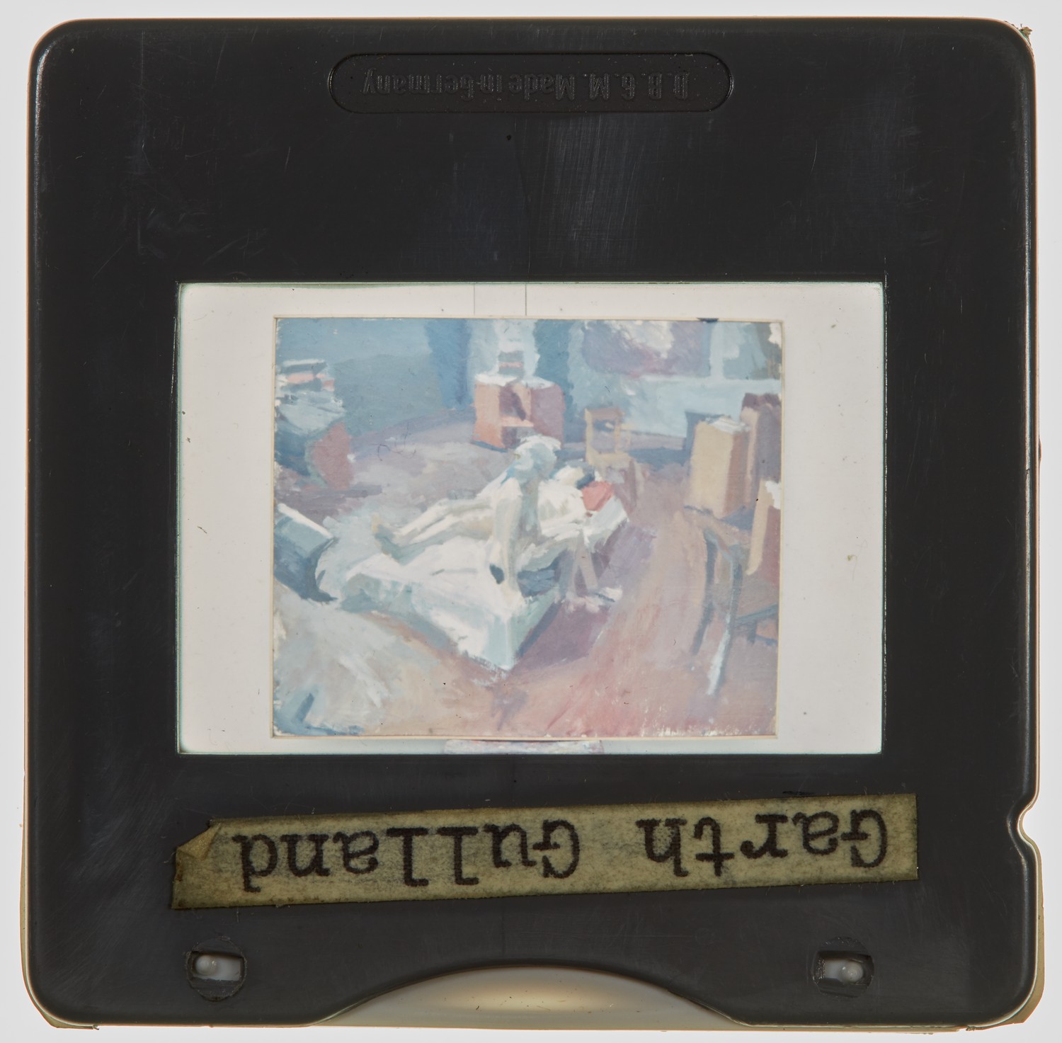 1970 Diploma in Painting Degree Show Slide - 'Garth Gulland'