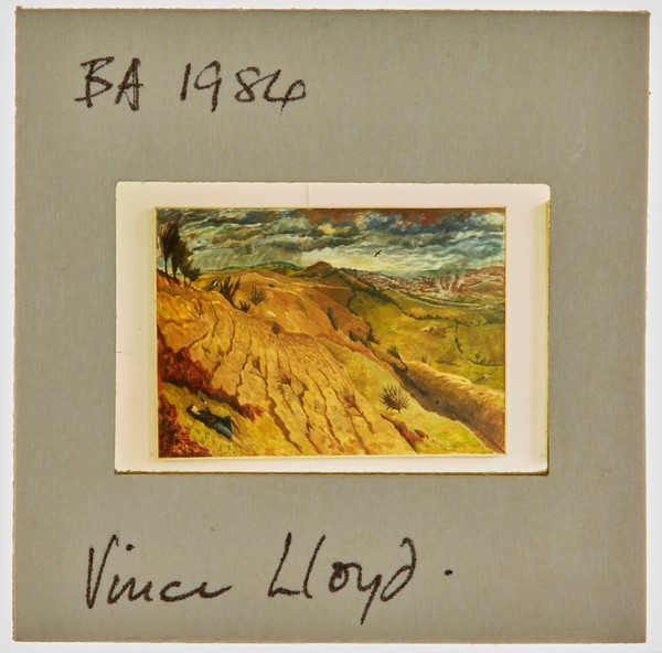 1984 BA Degree Show Slide - 'Vince Lloyd'