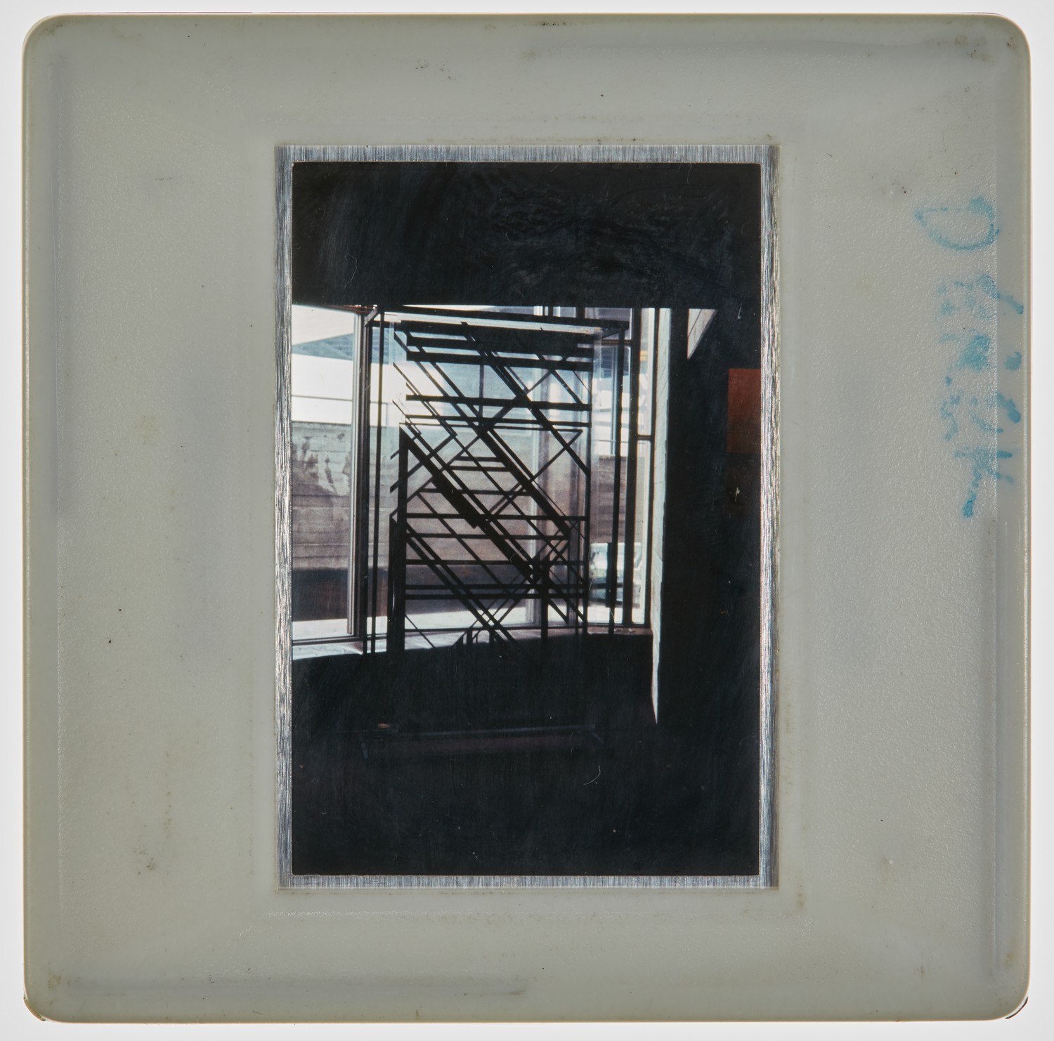 1979 Derek Davis Printed Plastic Screens Oliver Theatre Slide - Creator unknown