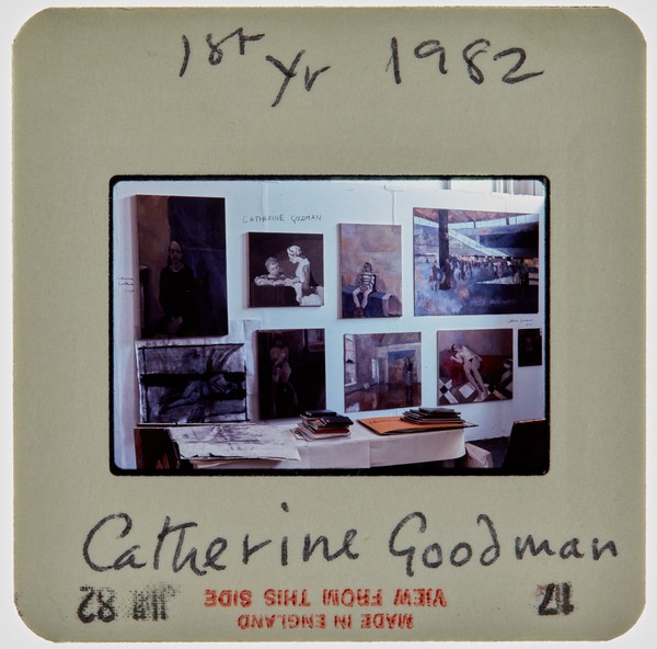 1982 1st Year Summer Exhibition Slide - 'Catherine Goodman'