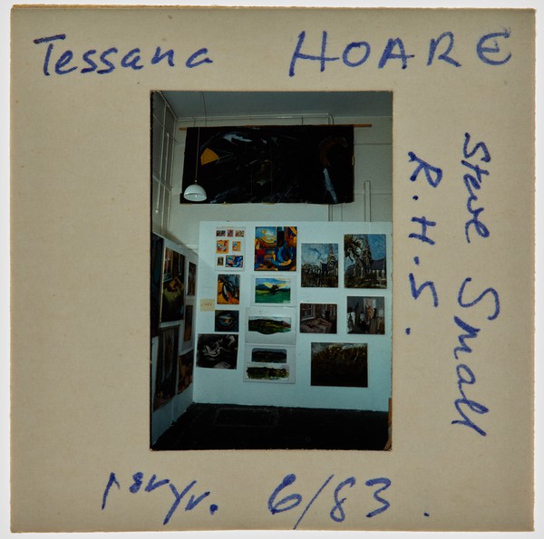 1983 1st Year Degree Show Slide - 'Tessana Hoare', 'Steve Small'