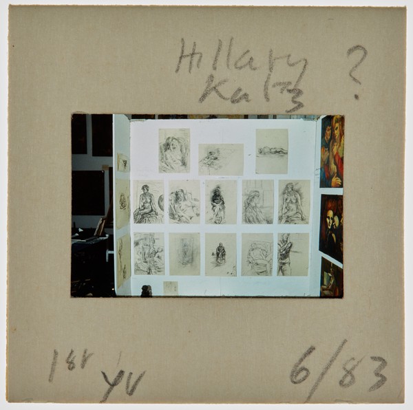 1983 1st Year Degree Show Slide - 'Hillary Katz'