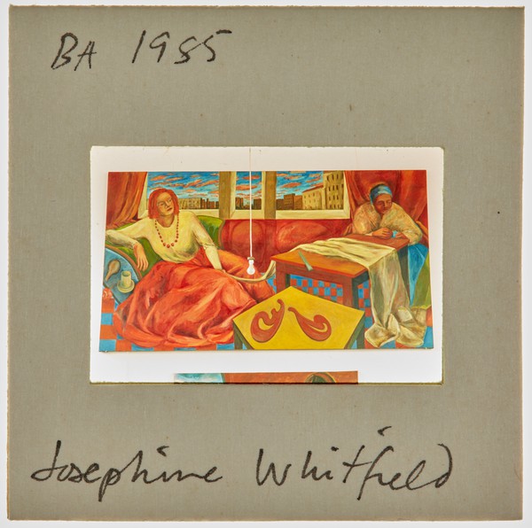 1985 BA Degree Show Slide - 'Josephine Whitfield'