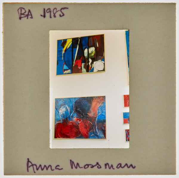 1985 BA Degree Show Slide - 'Anna Mossman'