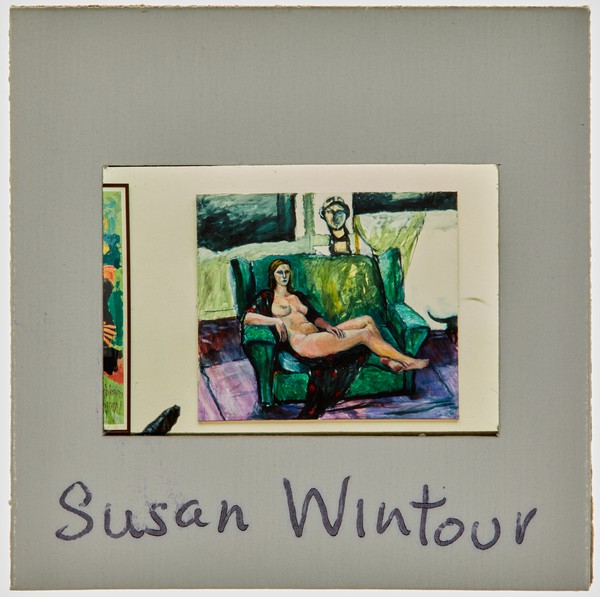 1987 South London Gallery Exhibition Slide - 'Susan Wintour'