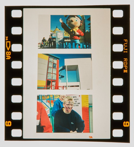 2001 BA Graphic Design Degree Show Slide - Creator unknown