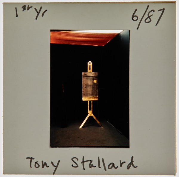 1987 1st Year Degree Show Slide - 'Tony Stallard'