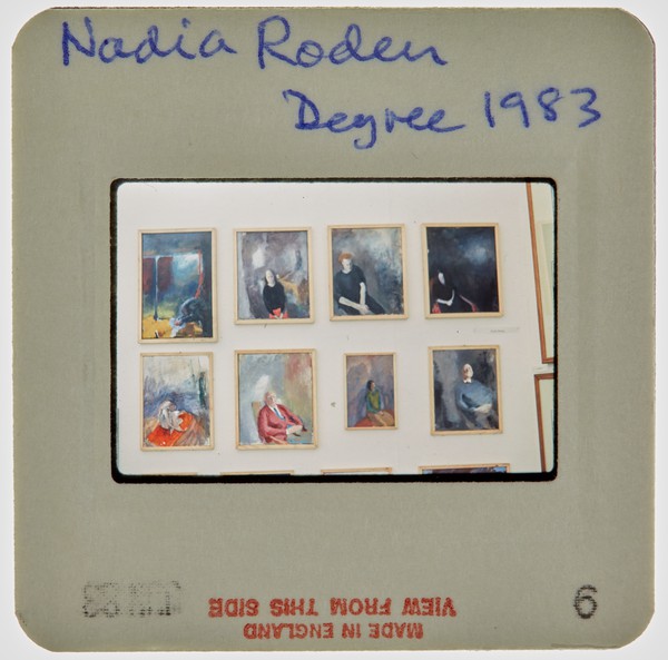 1983 BA Degree Show Slide - 'Nadia Roden'