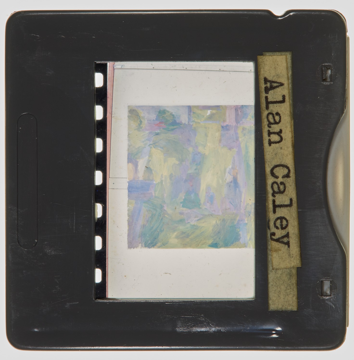 1970 Diploma in Painting Degree Show Slide - 'Alan Caley'