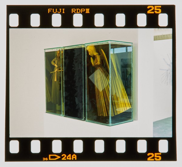 2001 BA Sculpture Degree Show Slide - Creator unknown