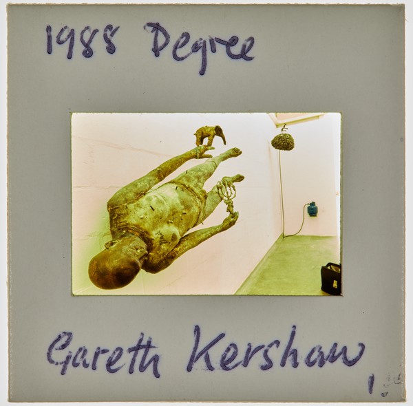 1988 BA Painting Degree Show Slide - 'Gareth Kershaw'
