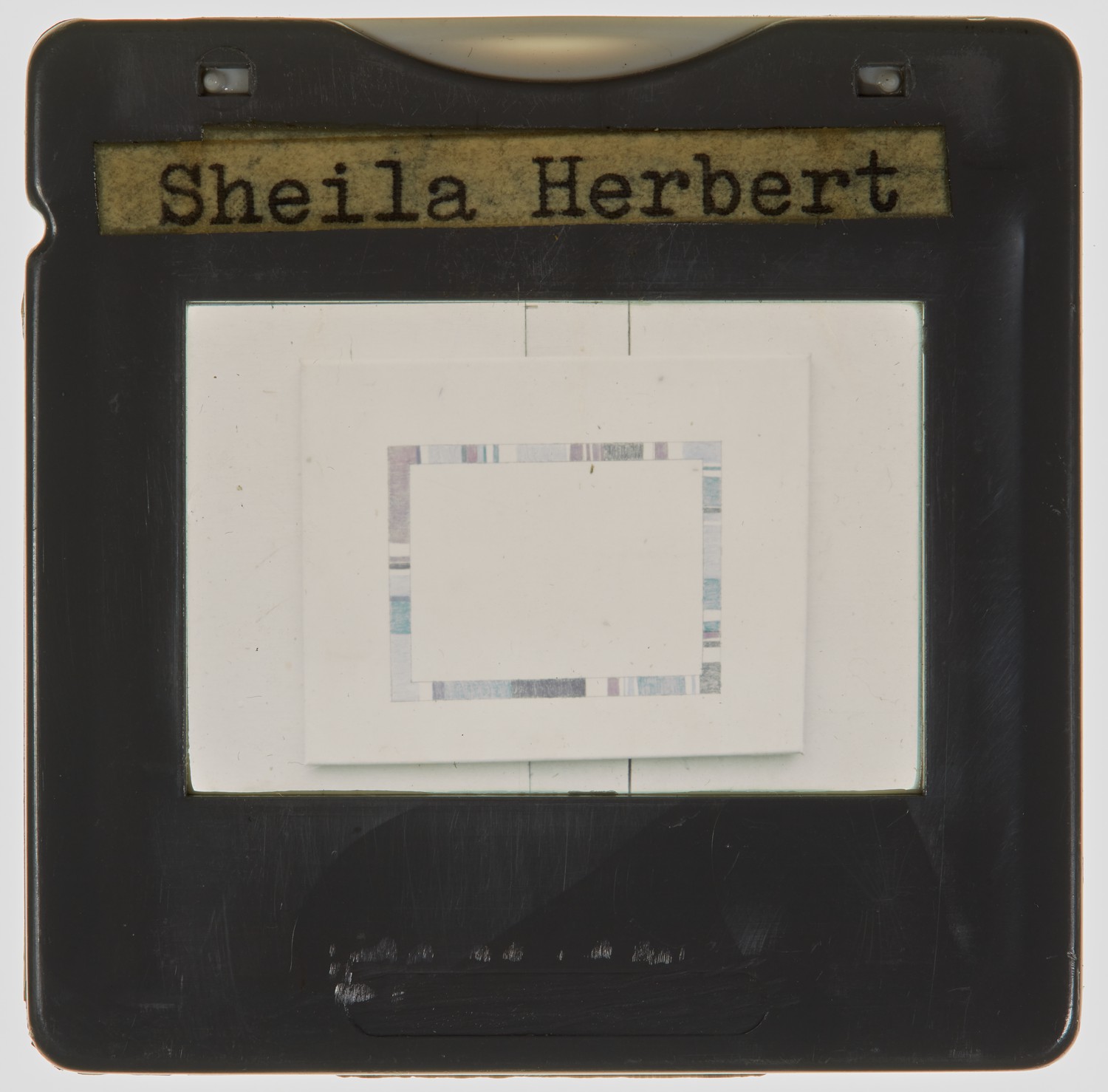 1970 Diploma in Painting Degree Show Slide - 'Sheila Herbert'