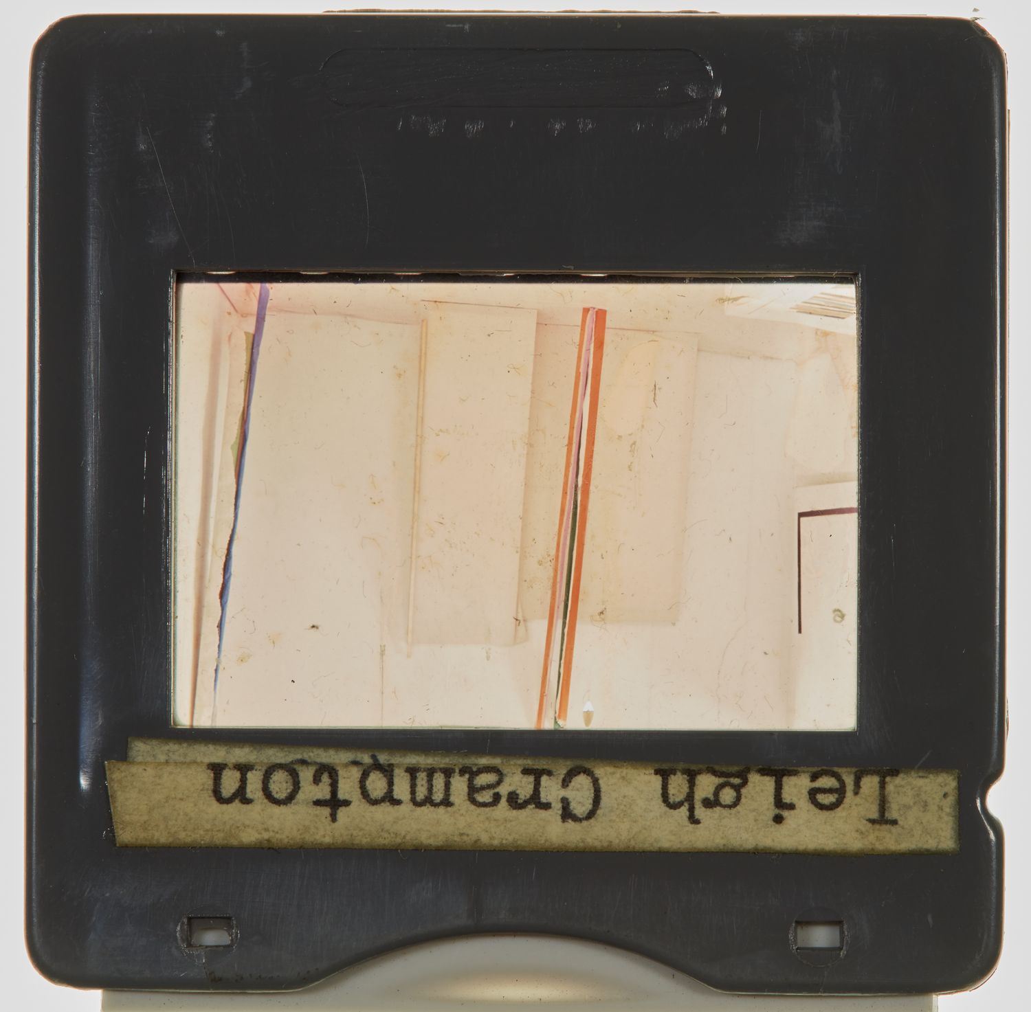 1970 Diploma in Painting Degree Show Slide - 'Leigh Crampton'