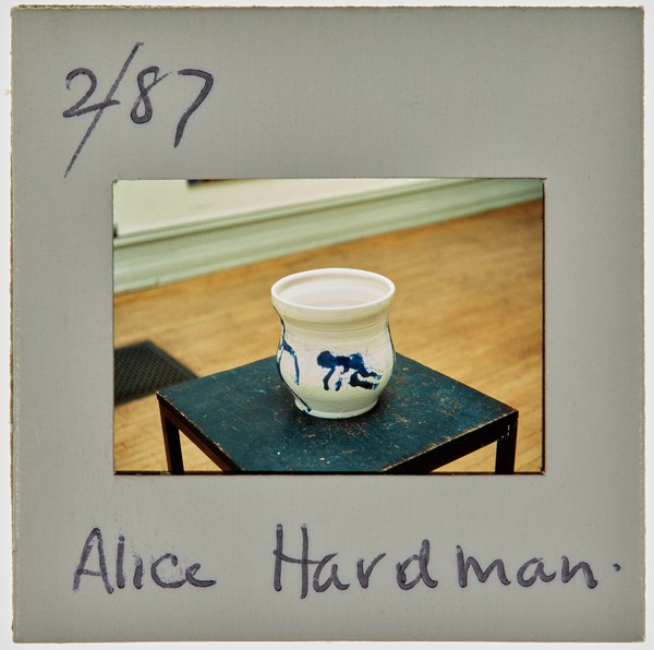 1987 South London Gallery Exhibition Slide - 'Alice Hardiman'