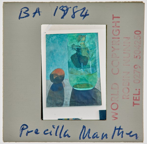 1984 BA Degree Show Slide - 'Priscilla Manthey'