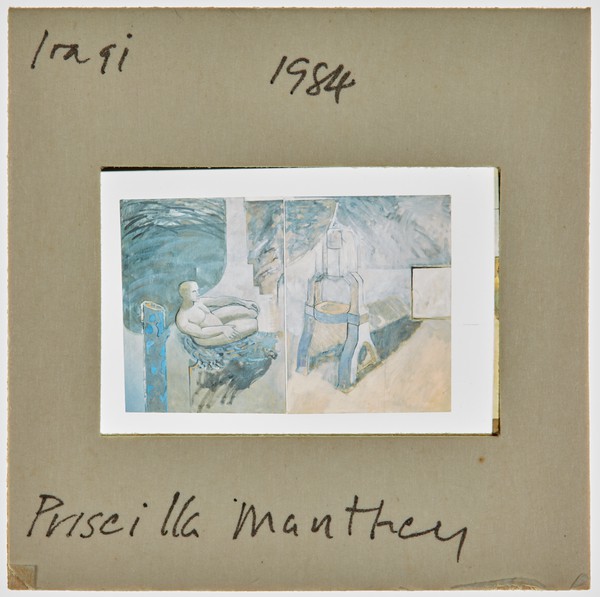 1984 Iraqi Exhibition Slide - 'Priscilla Manthey'