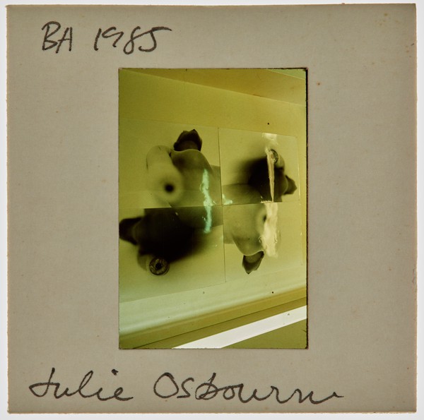 1985 BA Degree Show Slide - 'Julie Osbourne'