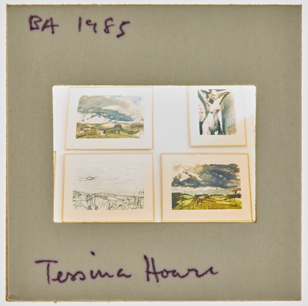 1985 BA Degree Show Slide - 'Tessina Hoare'