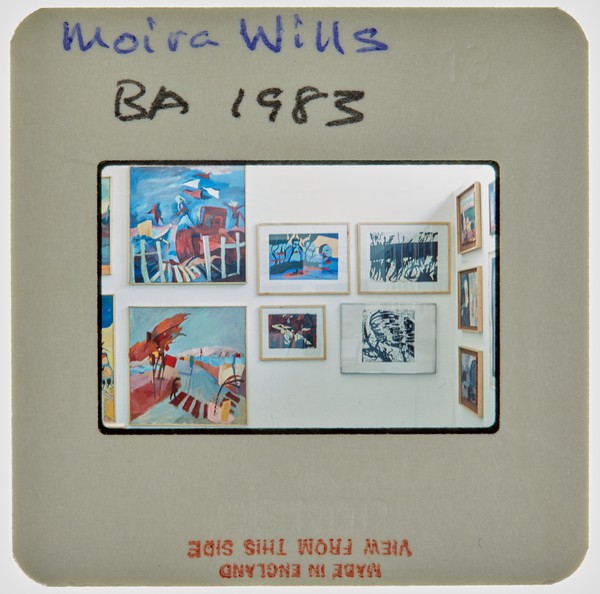 1983 BA Degree Show Slide - 'Moira Willis'