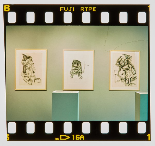 2001 BA Drawing Degree Show Slide - Creator unknown
