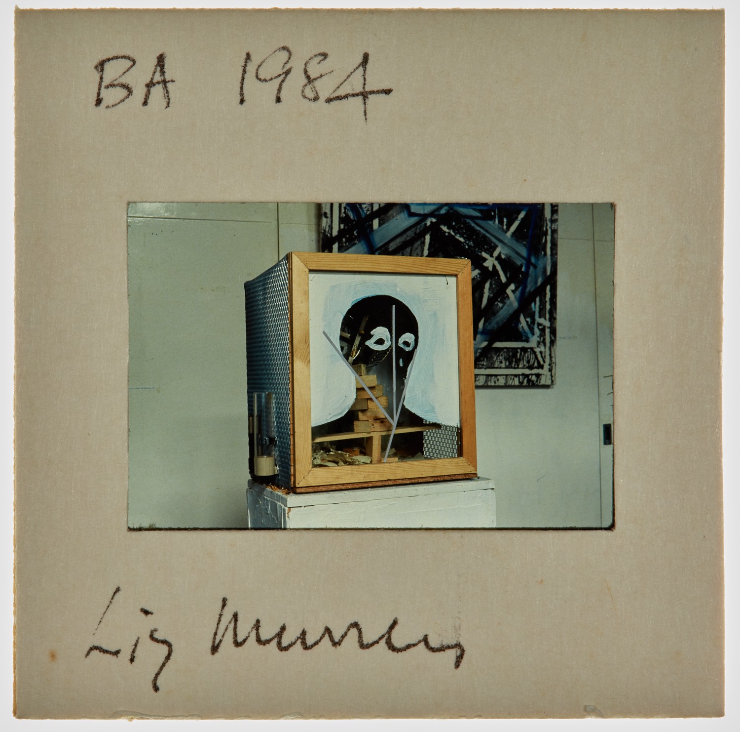 1984 BA Degree Show Slide - 'Liz Murray'