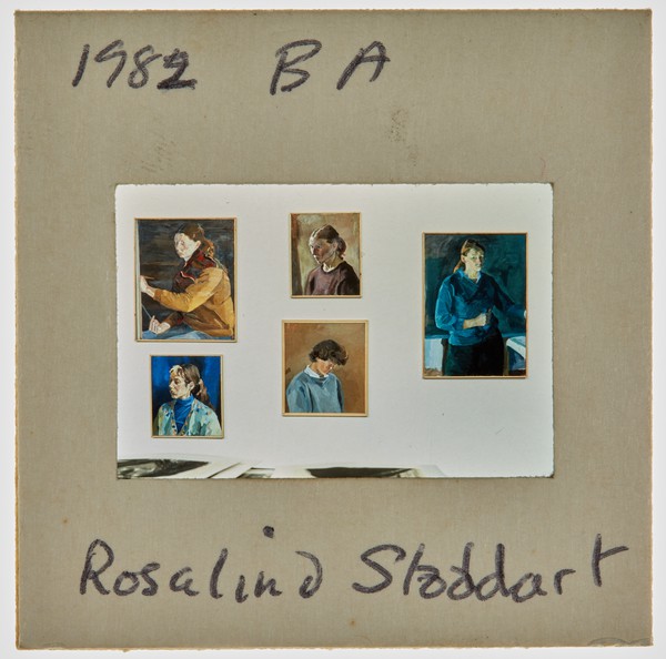 1982 BA Degree Show Slide - 'Rosalind Stoddart'