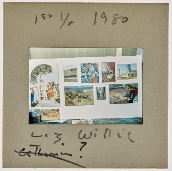 1980 1st Year Degree Show Slide - 'Liz Willis'