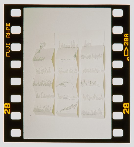 2001 BA Graphic Design Degree Show Slide - Creator unknown