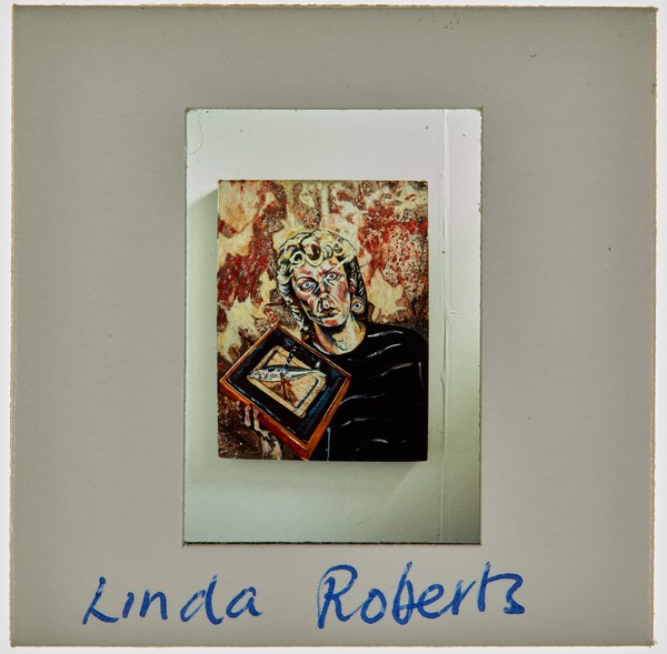 1988 BA Painting Degree Show Slide - 'Linda Roberts'