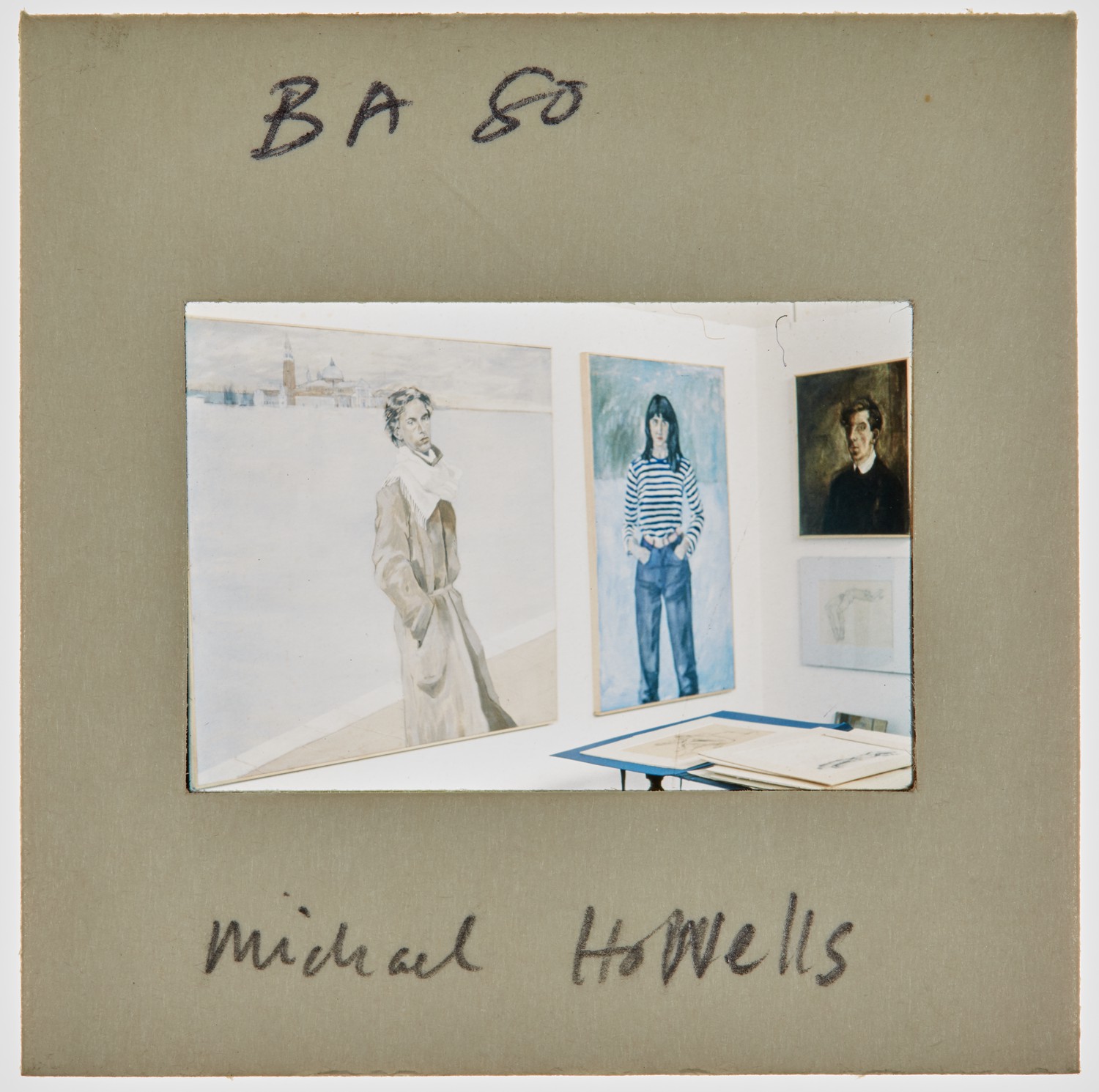 1980 BA Degree Show Slide - 'Michael Howells'