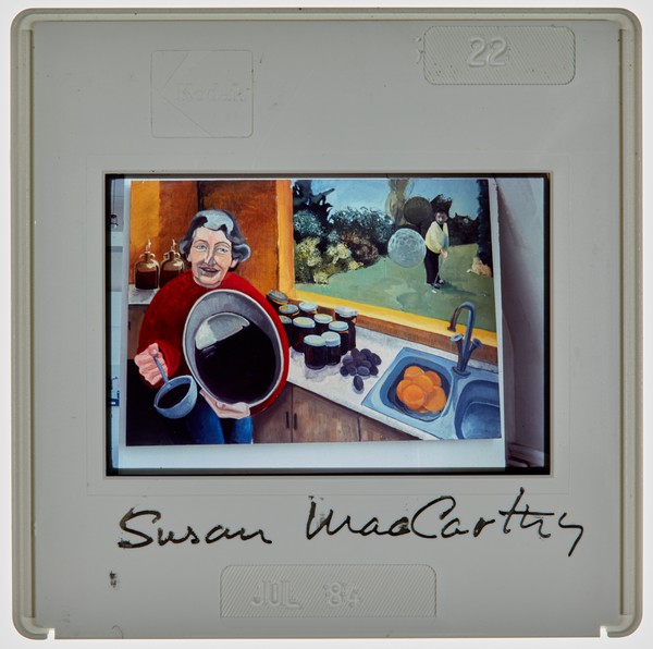 1984 2nd Year Degree Show Slide - 'Susan McCarthy'