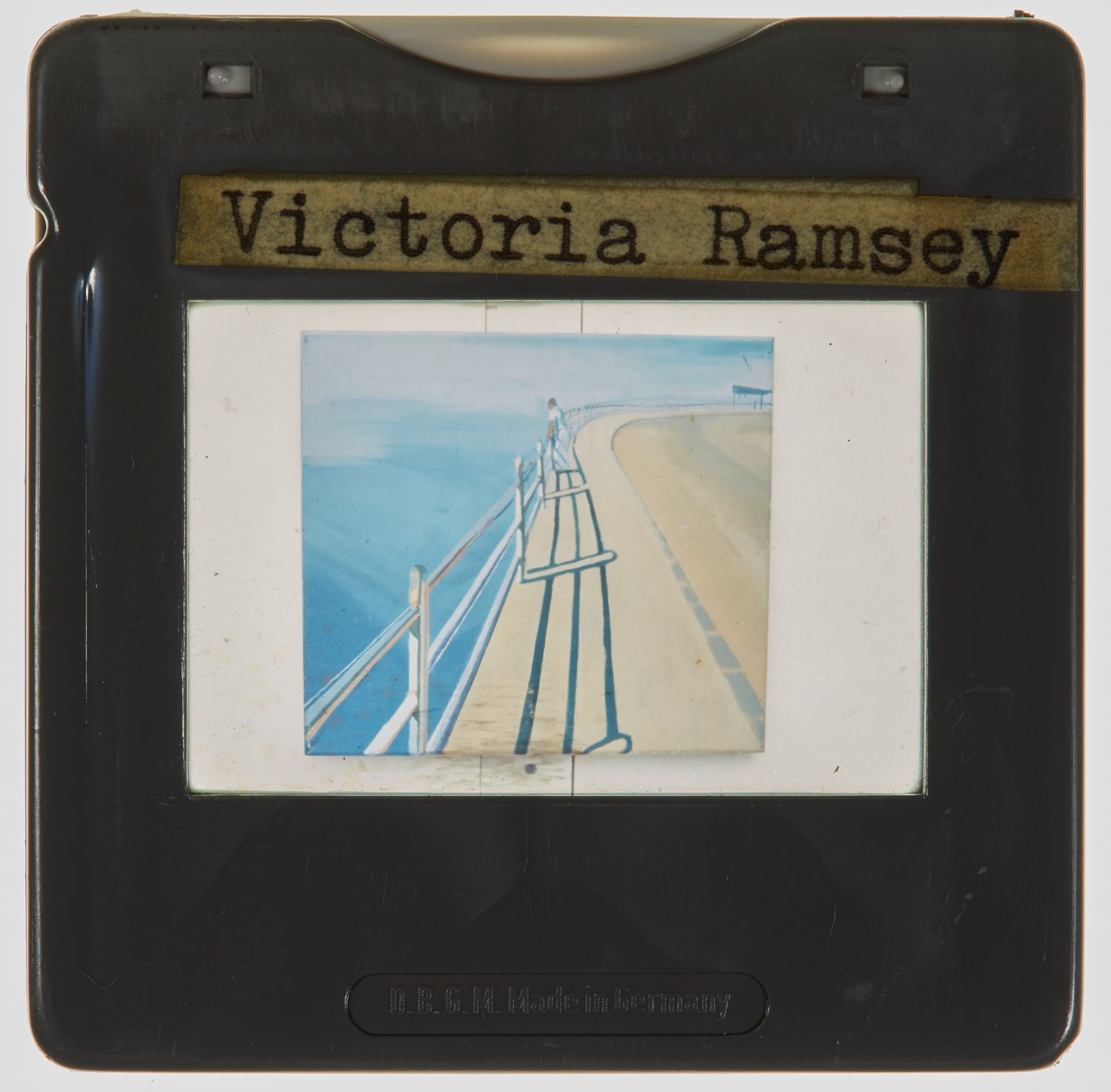 1970 Diploma in Painting Degree Show Slide - 'Victoria Ramsey'