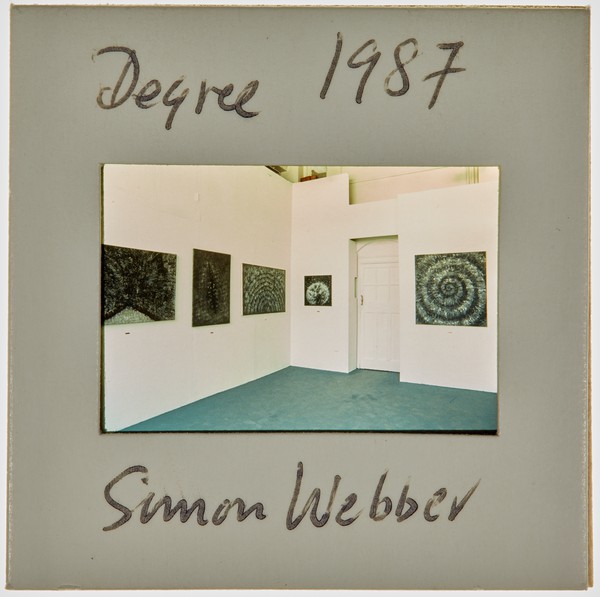 1987 BA Degree Show Slide - 'Simon Webber'