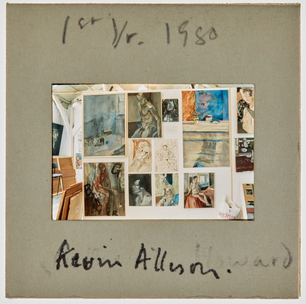 1980 1st Year Degree Show Slide - 'Kevin Allison'