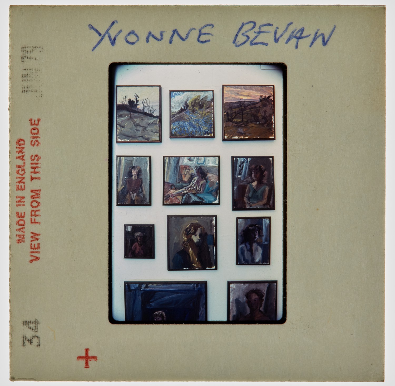 1979 BA Degree Show Slide - 'Yvonne Bevan'