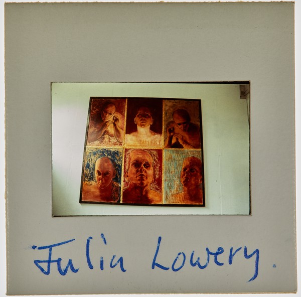 1988 BA Painting Degree Show Slide - 'Julia Lowery'