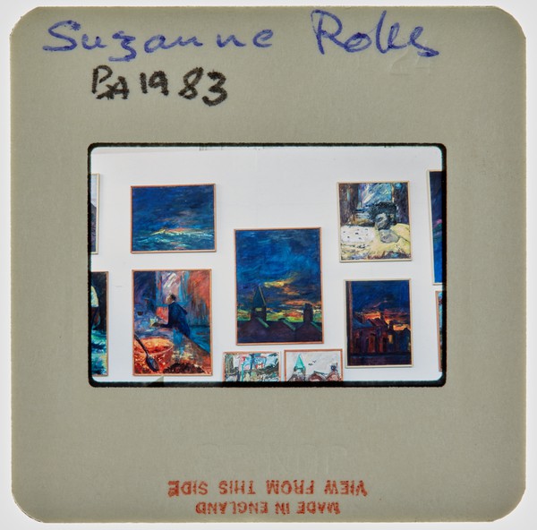 1983 BA Degree Show Slide - 'Suzanne Roles'