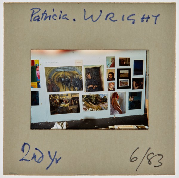 1983 2nd Year Degree Show Slide - 'Patricia Wright'