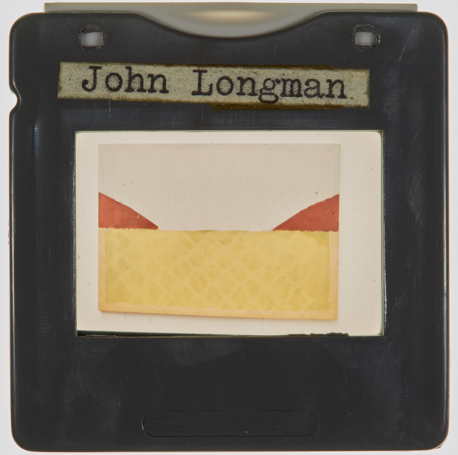 1971 Diploma in Painting Degree Show Slide - 'John Longman'