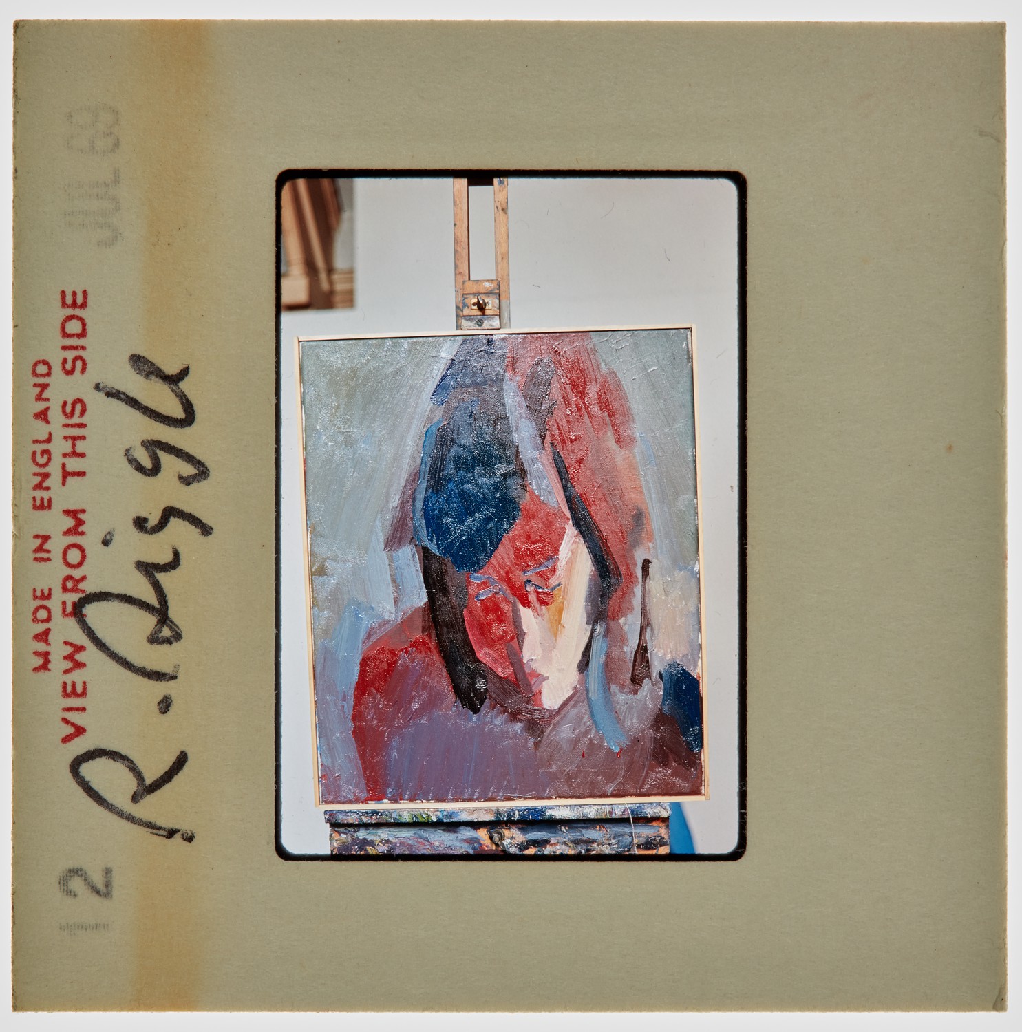 1969 Diploma in Painting Degree Show Slide - 'R Diggle'